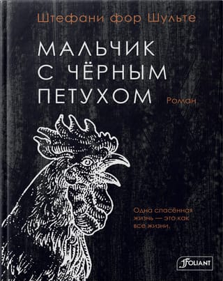 Мальчик с  черным петухом