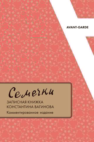 «Семечки»:  записная книжка Константина Вагинова