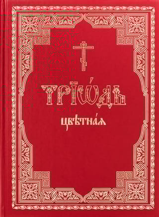 Триодь цветная