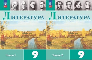 Литература. 9 класс. В 2 частях