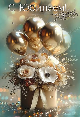 Открытка. С Юбилеем!