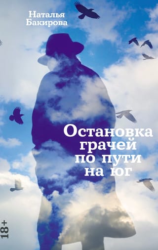 Остановка грачей по пути на юг