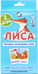 Лиса. Читаем сочетания слов. Набор карточек