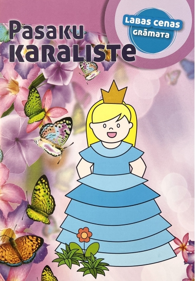Pasaku karaliste.  Раскраска