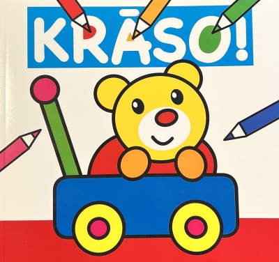 Krāso! Lācēns.  Раскраска