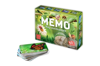 Мемо «Мир насекомых и не только»
