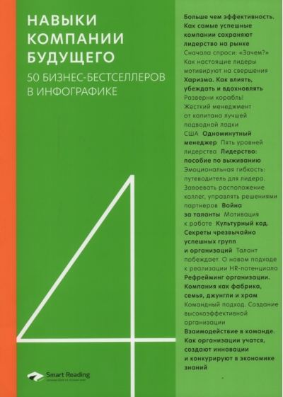 Навыки компании будущего. 50 бизнес-бестселлеров в инфографике