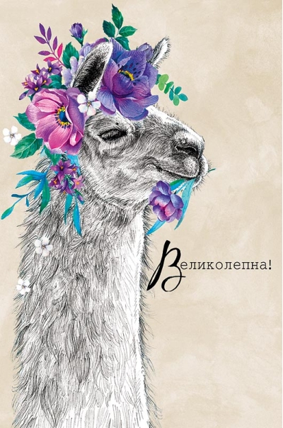 Открытка. Великолепна!