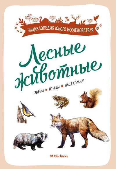 Лесные животные. Звери. Птицы. Насекомые