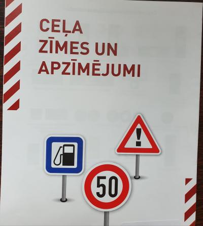 Ceļa zīmes un apzīmējumi