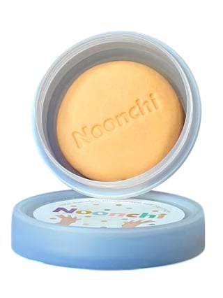 Экологически чистый пластилин Noonchi. Cantaloupe soft neon peach