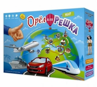 Настольная игра «Орел или решка. Мир»