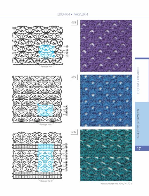 Japanese Crochet & Knitting Patterns 250 Hirose Mitsuharu Designs