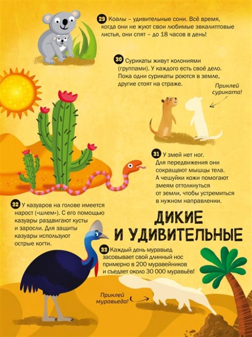 100 interesting facts. Animals