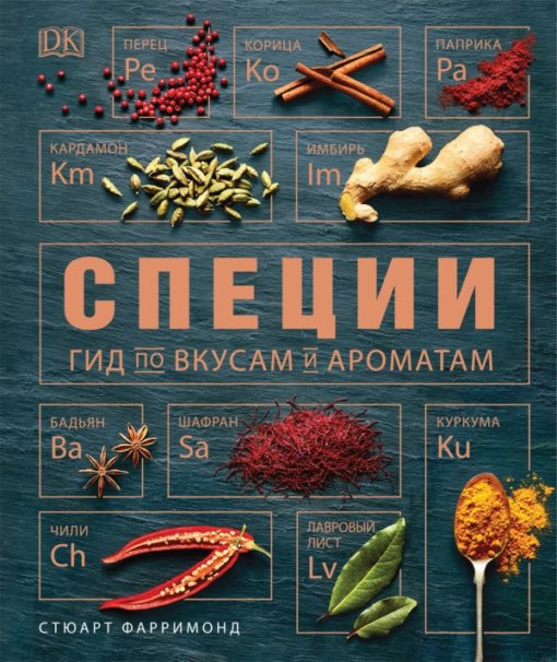Spices. A guide to flavors and aromas