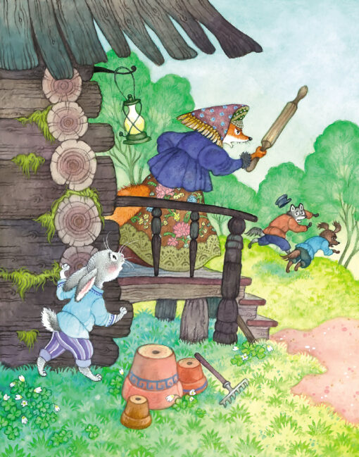 Russian fragrant fairy tales. Book with 12 fragrant illustrations