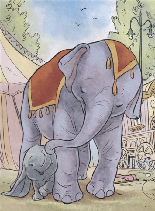 Dumbo. Amazing friend. Graphic novel