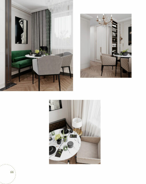Cool apartment. Contemporary residential interior design