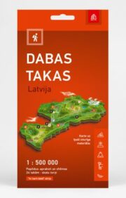 Dabas  takas. Latvija. Aktīvā tūrisma karte