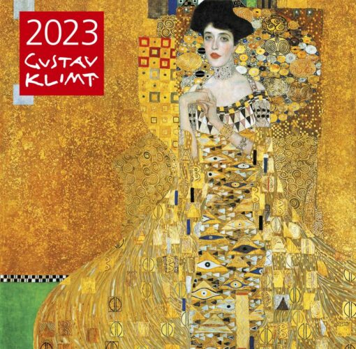 Gustav Klimt. Desk calendar for 2023