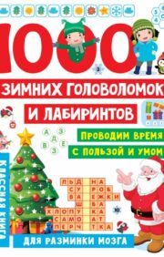 1000 зимних  головоломок и лабиринтов
