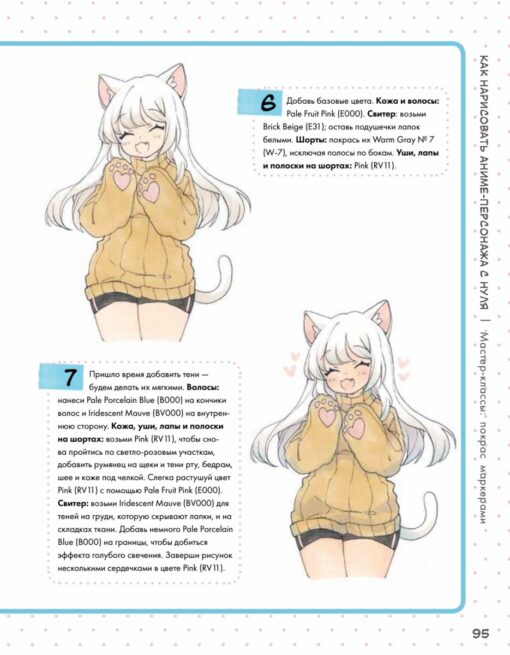 How to draw an anime character from scratch. Step-by-step master classes for beginners