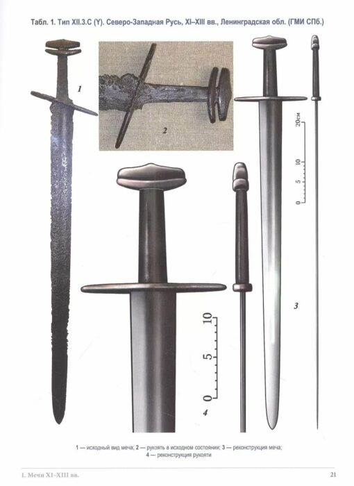 Viduslaiku Krievijas zobeni. 2. gadsimta 2. puse - XNUMX. gadsimta sākums XNUMX. sējums