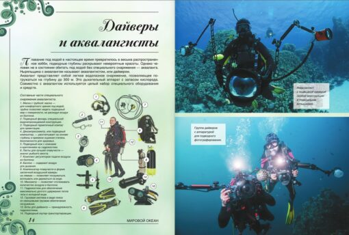 Большая книга  о подводном мире. 1001 фотография