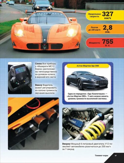 The best cars in the world. Encyclopedia