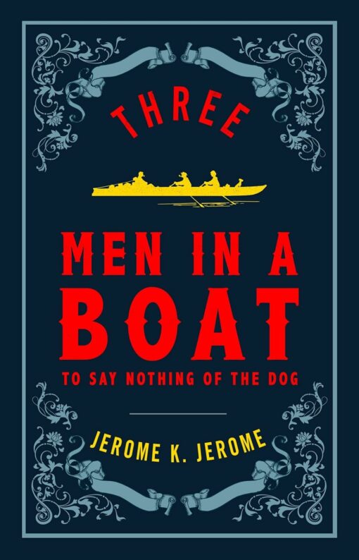 Trīs vīrieši laivā