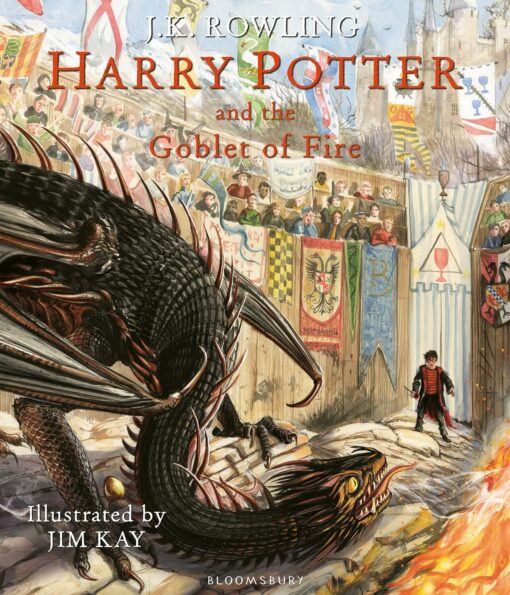 Harijs Poters 4. grāmata. Harijs Poters un uguns biķeris. Ilustrēts izdevums