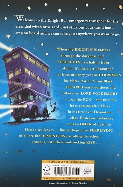 Harry Potter Book 3. Harry Potter and the Prisoner of Azkaban