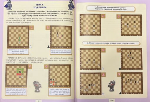 Цветной  шахматный учебник Анатолия Карпова. Первая ступень
