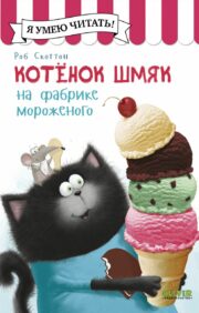 Kitten Shmyak at the ice cream factory