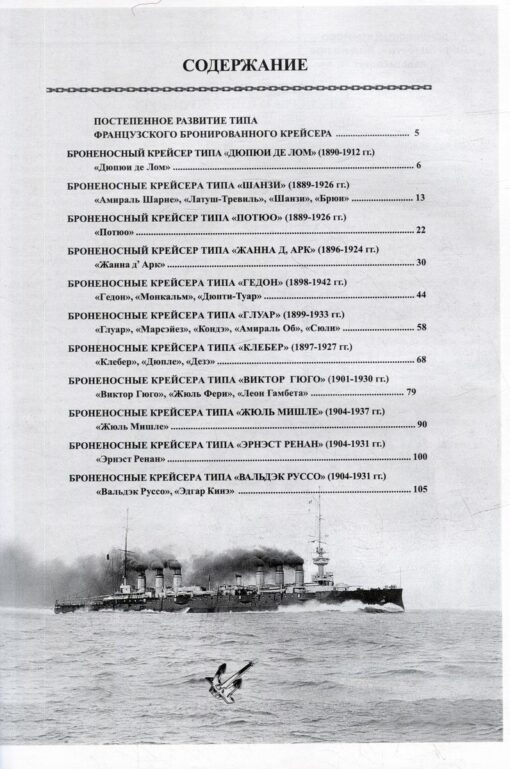 Броненосные  крейсера Франции. 1888-1925